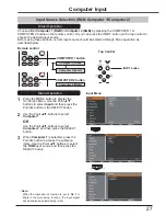 Preview for 27 page of Eiki LC-WB200 Owner'S Manual