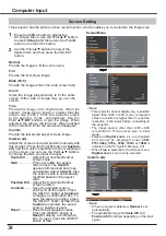 Предварительный просмотр 31 страницы Eiki LC-WB200A Owner'S Manual