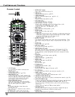 Предварительный просмотр 12 страницы Eiki LC-WB42NA Owner'S Manual