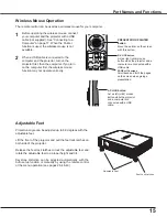 Предварительный просмотр 15 страницы Eiki LC-WB42NA Owner'S Manual