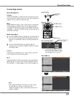 Предварительный просмотр 27 страницы Eiki LC-WB42NA Owner'S Manual