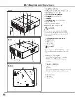 Предварительный просмотр 10 страницы Eiki LC-WGC500 Owner'S Manual