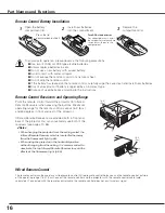 Предварительный просмотр 16 страницы Eiki LC-WGC500 Owner'S Manual