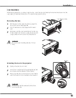 Предварительный просмотр 19 страницы Eiki LC-WGC500 Owner'S Manual