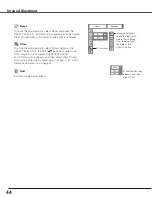 Предварительный просмотр 44 страницы Eiki LC-WGC500 Owner'S Manual