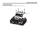 Предварительный просмотр 13 страницы Eiki LC-WNS3200 Service Manual