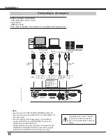 Предварительный просмотр 14 страницы Eiki LC-WS250 Owner'S Manual