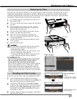 Предварительный просмотр 61 страницы Eiki LC-WS250 Owner'S Manual