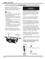 Preview for 6 page of Eiki LC-WUL100A Owner'S Manual