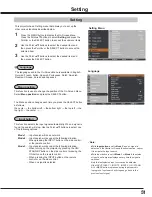 Preview for 51 page of Eiki LC-WXL200A Owner'S Manual