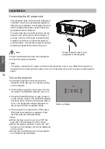 Preview for 12 page of Eiki LC-WXN200 Quick Start Manual