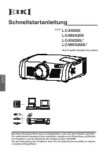 Предварительный просмотр 14 страницы Eiki LC-WXN200 Quick Start Manual