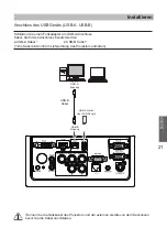 Предварительный просмотр 21 страницы Eiki LC-WXN200 Quick Start Manual