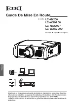 Предварительный просмотр 24 страницы Eiki LC-WXN200 Quick Start Manual