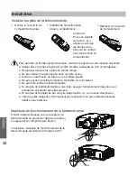 Предварительный просмотр 26 страницы Eiki LC-WXN200 Quick Start Manual