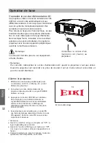 Предварительный просмотр 32 страницы Eiki LC-WXN200 Quick Start Manual