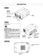 Preview for 6 page of Eiki LC-X1UL Owner'S Instruction Manual