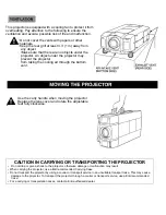 Предварительный просмотр 8 страницы Eiki LC-X2U Owner'S Instruction Manual