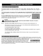 Предварительный просмотр 32 страницы Eiki LC-X2U Owner'S Instruction Manual