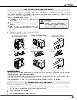 Предварительный просмотр 43 страницы Eiki LC-X4L Owner'S Instruction Manual