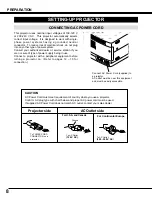 Предварительный просмотр 8 страницы Eiki LC-X5 Owner'S Instruction Manual