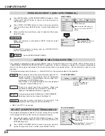 Предварительный просмотр 24 страницы Eiki LC-X50M Owner'S Instruction Manual