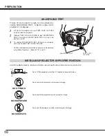 Предварительный просмотр 10 страницы Eiki LC-X60 Owner'S Instruction Manual