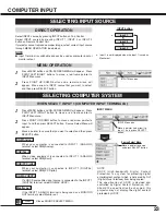 Предварительный просмотр 23 страницы Eiki LC-X60 Owner'S Instruction Manual