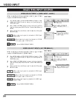 Предварительный просмотр 30 страницы Eiki LC-X60 Owner'S Instruction Manual