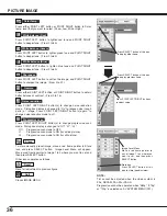 Предварительный просмотр 36 страницы Eiki LC-X60 Owner'S Instruction Manual