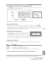 Предварительный просмотр 21 страницы Eiki LC-X71 Owner'S Manual