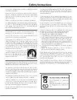 Preview for 5 page of Eiki LC-X80 Owner'S Manual