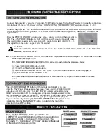 Предварительный просмотр 27 страницы Eiki LC-X990 Owner'S Instruction Manual