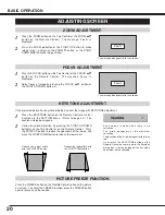 Предварительный просмотр 20 страницы Eiki LC-XB10 Owner'S Manual