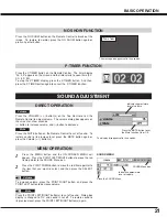 Предварительный просмотр 21 страницы Eiki LC-XB10 Owner'S Manual