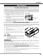 Предварительный просмотр 41 страницы Eiki LC-XB10 Owner'S Manual