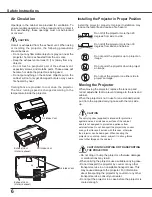 Предварительный просмотр 6 страницы Eiki LC-XB100A Owner'S Manual