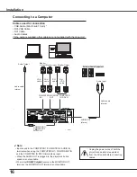 Предварительный просмотр 16 страницы Eiki LC-XB100A Owner'S Manual