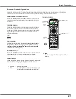 Предварительный просмотр 27 страницы Eiki LC-XB100A Owner'S Manual