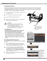 Предварительный просмотр 62 страницы Eiki LC-XB100A Owner'S Manual