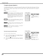 Предварительный просмотр 28 страницы Eiki LC-XB21 Owner'S Manual