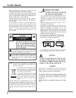 Предварительный просмотр 4 страницы Eiki LC-XB21A Owner'S Manual