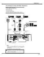 Предварительный просмотр 17 страницы Eiki LC-XB21A Owner'S Manual