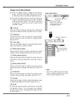 Предварительный просмотр 31 страницы Eiki LC-XB21A Owner'S Manual