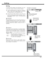 Предварительный просмотр 41 страницы Eiki LC-XB21A Owner'S Manual