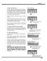 Предварительный просмотр 49 страницы Eiki LC-XB21A Owner'S Manual