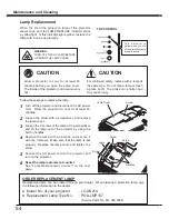 Предварительный просмотр 54 страницы Eiki LC-XB21A Owner'S Manual