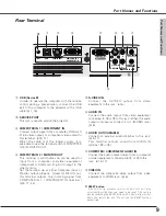 Предварительный просмотр 9 страницы Eiki LC-XB23 Owner'S Manual