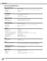 Предварительный просмотр 60 страницы Eiki LC-XB23 Owner'S Manual