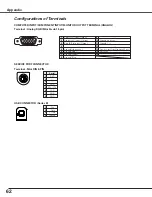 Предварительный просмотр 62 страницы Eiki LC-XB23 Owner'S Manual